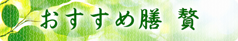 おすすめ膳